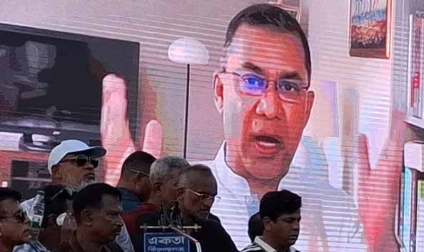 বাংলাদেশের বাইরে আমার কোনো ঠিকানা নেই: তারেক রহমান